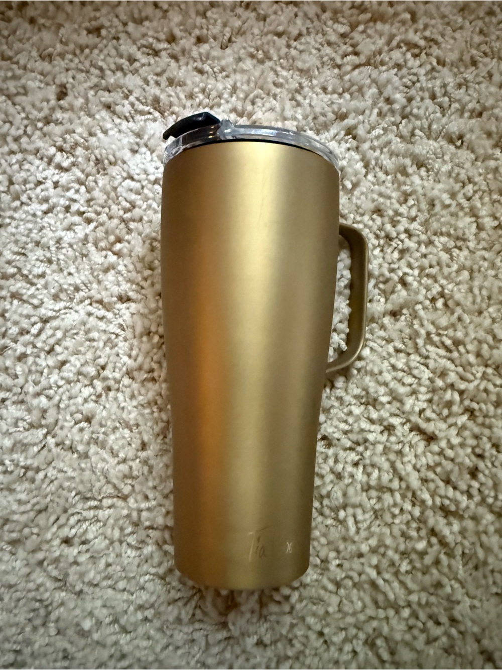 Tia Booth gold brumate tumbler